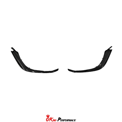 AF Style Dry Carbon Fiber Front Lip For Ferrari 296 2021-2025