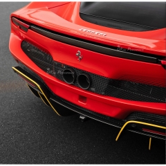 Novitec Style Dry Carbon Fiber Rear Diffuser For Ferrari 296 GTB & GTS 2021-2025