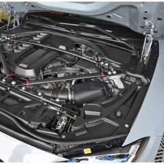 Dry Carbon Fiber Engine Bay Strut Bar Brace Set For BMW G80 G81 M3 G82 G83 M4 2020-2024