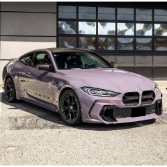 Adro V2 Style Carbon Fiber Front Bumper For BMW G80 G81 M3 G82 G83 M4 2020-2024