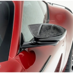 Mansory Style Dry Carbon Fiber Side Mirror Housing For Ferrari Roma 2020-2025