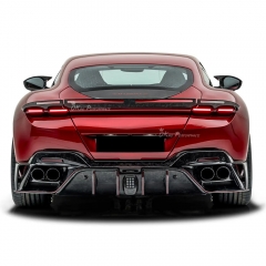 Mansory Style Partial Exposed Dry Carbon Fiber Conversion Bodykits For Ferrari Roma 2020-2025