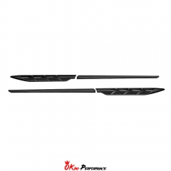 Mansory Style Dry Carbon Fiber Fender Trim For Ferrari Roma 2020-2025