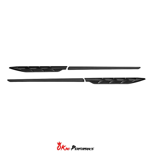 Mansory Style Dry Carbon Fiber Fender Trim For Ferrari Roma 2020-2025