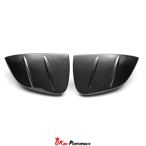 Mansory Style Dry Carbon Fiber Side Mirror Housing For Ferrari Roma 2020-2025