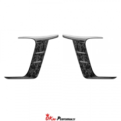 Mansory Style Dry Carbon Fiber Taillights Frame Trim For Rolls Royce Spectre