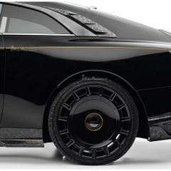 Mansory Style Dry Carbon Fiber Rear Window Side Trim For Rolls Royce Spectre