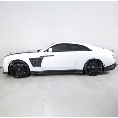 Mansory Style Dry Carbon Fiber Fenders Trim For Rolls Royce Spectre1