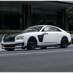 Mansory Style Dry Carbon Fiber Side Skirts For Rolls Royce Spectre