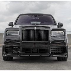 Mansory Ver.1 Style Partial Exposed Dry Carbon Fiber Conversion Body Kits For Rolls Royce Cullinan 2015-2024