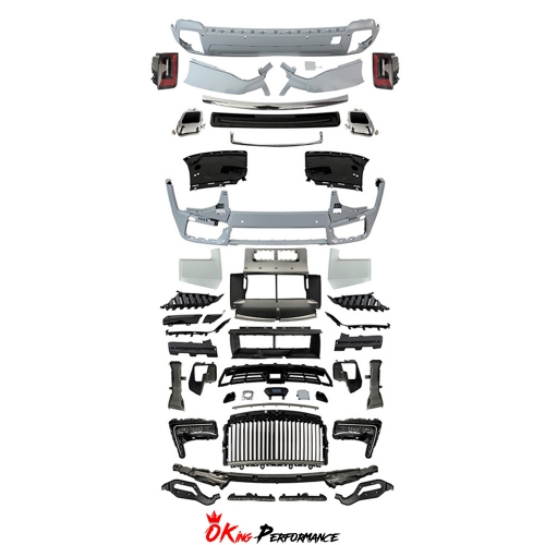 2025+ Series II Conversion Body Kits For Rolls Royce Cullinan 2015-2024  (No Cutting Ver. with Headlights Taillights)