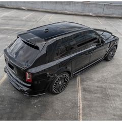 Mansory Ver.1 Style Partial Exposed Dry Carbon Fiber Conversion Body Kits For Rolls Royce Cullinan 2015-2024
