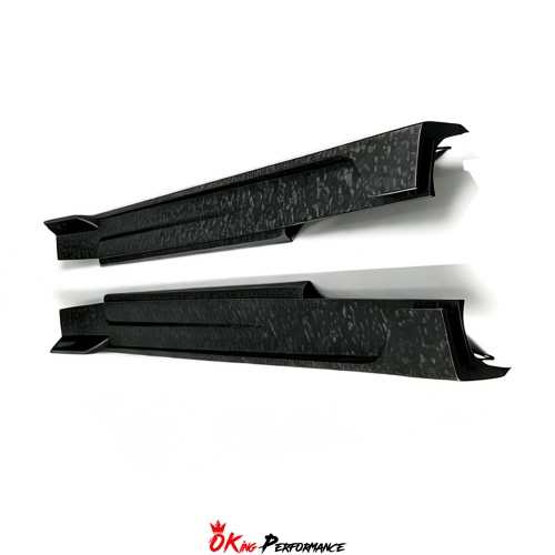 Mansory Style Dry Carbon Fiber Side Skirts For Rolls Royce Spectre