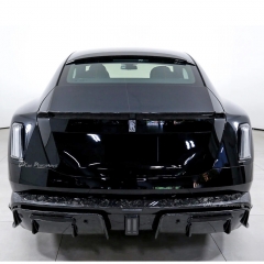 Mansory Style Dry Carbon Fiber Rear Roof Spoiler Wing For Rolls Royce Spectre