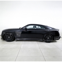 Mansory Style Dry Carbon Fiber Side Skirts For Rolls Royce Spectre
