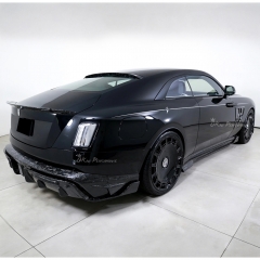 Mansory Style Dry Carbon Fiber Side Skirts For Rolls Royce Spectre