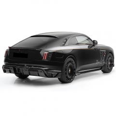 Mansory Style Dry Carbon Fiber Rear Window Side Trim For Rolls Royce Spectre