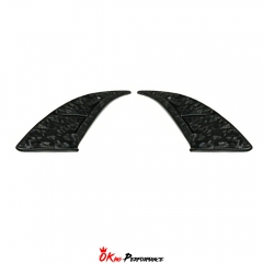 Mansory Style Dry Carbon Fiber Rear Window Side Trim For Rolls Royce Spectre