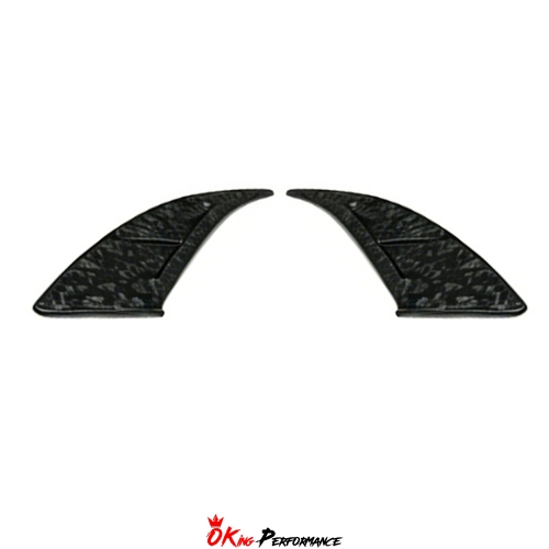Mansory Style Dry Carbon Fiber Rear Window Side Trim For Rolls Royce Spectre
