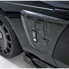 Mansory Style Dry Carbon Fiber Fenders Trim For Rolls Royce Spectre1