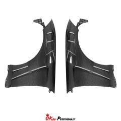 CMST Style HoneyComb Carbon Fiber Front Fender For Nissan Z Fairlady 400Z RZ34 2022+