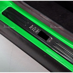 Dry Carbon Fiber Interiors Kits Door Sills Panels For Ferrari SF90 Stradale & Spider
