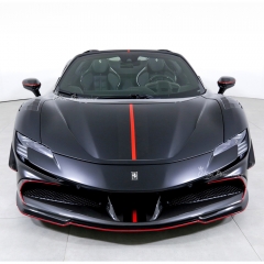 RYFT Style Dry Carbon Fiber Lower Front Lip Splitter For Ferrari SF90