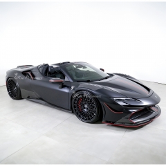 RYFT Style Dry Carbon Fiber Side Skirts For Ferrari SF90