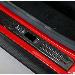 Dry Carbon Fiber Interiors Kits Door Sills Panels For Ferrari SF90 Stradale & Spider