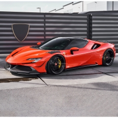 RYFT Style Dry Carbon Fiber Fenders For Ferrari SF90
