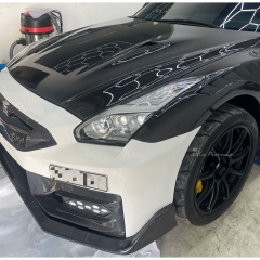 OEM Style Dry Carbon Fiber Bonnet Hood For Nissan R35 GTR 2017-2026