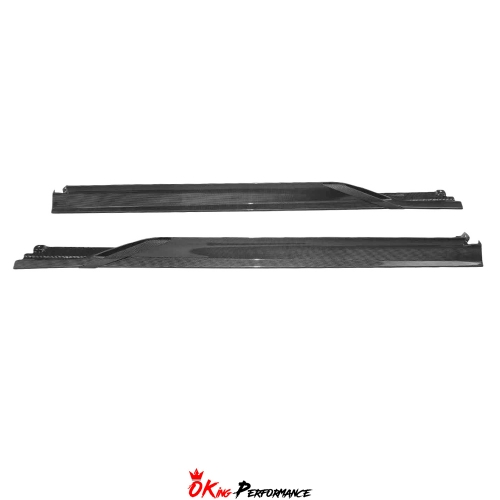Novitec Style Dry Carbon Fiber Side Skirts For Ferrari SF90 Stradale & Spider
