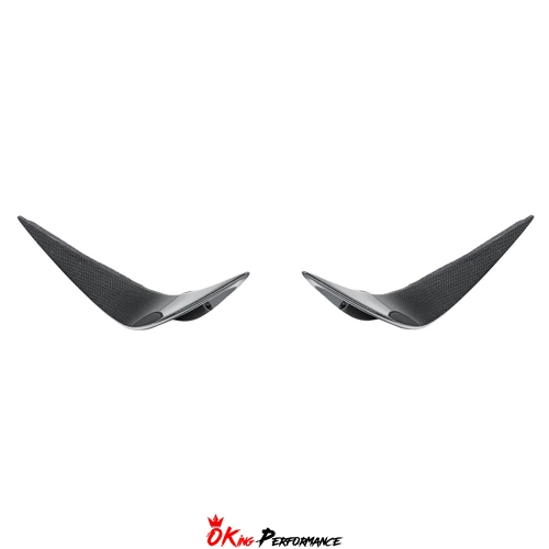 RYFT Style Dry Carbon Fiber Front Canards For Ferrari SF90