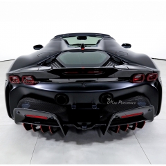 RYFT Style Dry Carbon Fiber Aero Body Kits For Ferrari SF90