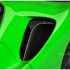 Dry Carbon Fiber Side Vents Air Intake Cover (Add on) For Ferrari SF90 Stradale & Spider