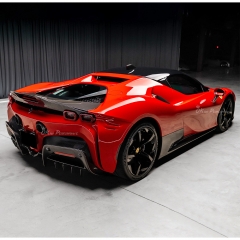 RYFT Style Dry Carbon Fiber Side Skirts For Ferrari SF90