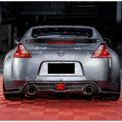 Varis Style Carbon Fiber Trunk Spoiler For Nissan 370Z Z34 2008-2019