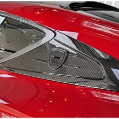 Mansory Style Dry Carbon Fiber Rear Quarter Trim For Bentley Continental GT 2025+