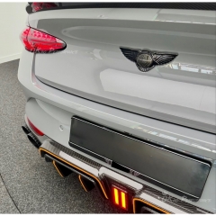 Mansory Style Dry Carbon Fiber Rear Bumper Diffuser For Bentley Continental GT & GTC 2025+