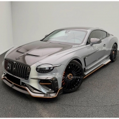 Mansory Style Dry Carbon Fiber Bonnet Hood For Bentley Continental GT & GTC 2025+