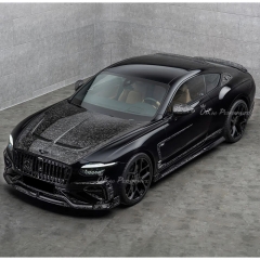 Mansory Style Dry Carbon Fiber Bonnet Hood For Bentley Continental GT & GTC 2025+