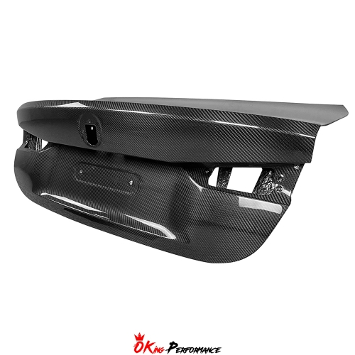 OEM Style Dry Carbon Fiber Rear Trunk Boot Lid For BMW G82 M4 2020-2024