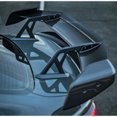 Adro V3 Style Dry Carbon Fiber Rear Spoiler GT Wing For BMW G82 M4 2020-2024