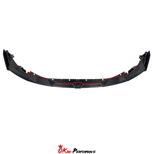 SQ Style Dry Carbon Fiber Front Lip For BMW G82 G83 M4 G80 G81 M3 2020-2024