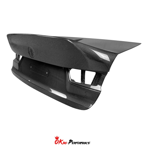 CSL Style Dry Carbon Fiber Rear Trunk Boot Lid For BMW G80 M3 2020-2024