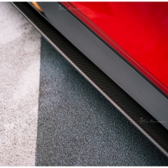 R44 MHC Style Dry Carbon Fiber Side Skirt Underboard Extensions For BMW G80 G81 M3 2020-2024