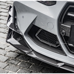 SQ Style Dry Carbon Fiber Front Lip For BMW G82 G83 M4 G80 G81 M3 2020-2024