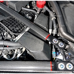OEM Style Dry Carbon Fiber Fuse Box Cover For BMW G80 G81 M3 G82 G83 M4 2020-2024