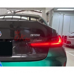 CSL Style Dry Carbon Fiber Rear Trunk Boot Lid For BMW G80 M3 2020-2024