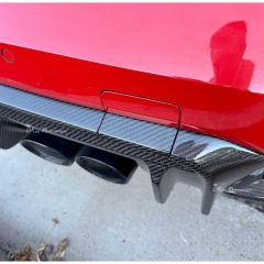 3D Style Dry Carbon Fiber Rear Diffuser For BMW G80 G81 M3 G82 G83 M4 2020-2024